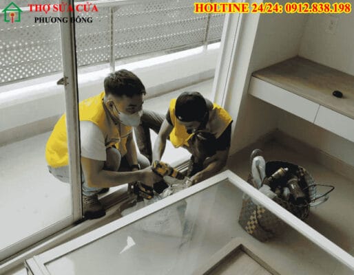 Sửa cửa kính tại phường Gia Định