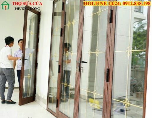 Sửa cửa kính tại phường Hạnh Thông