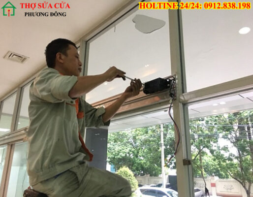 Sửa cửa kính tại phường Hòa Bình