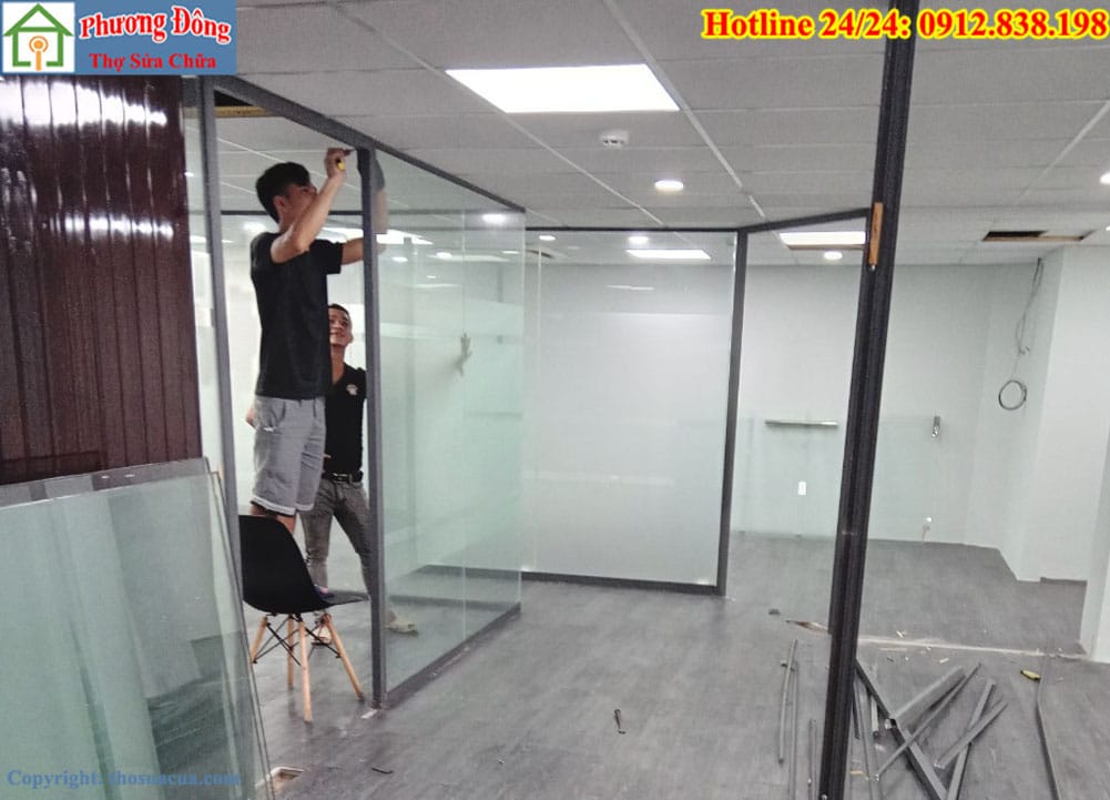 Sửa cửa kính tại phường Khương Đình