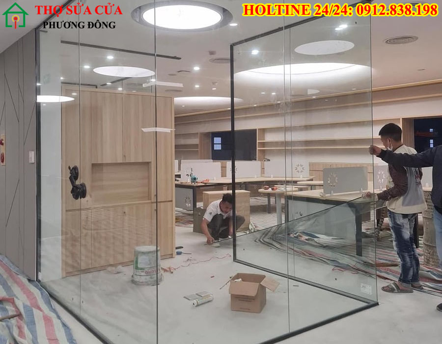 Sửa cửa kính tại phường Kiến An