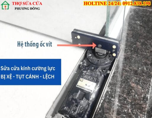 Sửa cửa kính tại phường Kiến Hưng