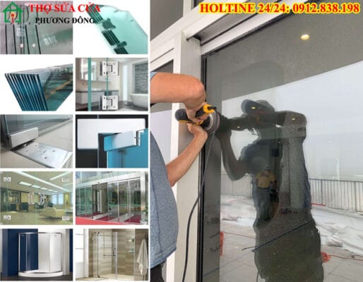 Sửa cửa kính tại phường Kinh Bắc