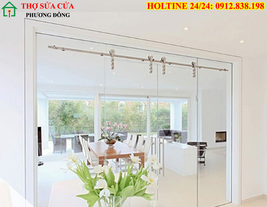 Sửa cửa kính tại phường Lê Ích Mộc