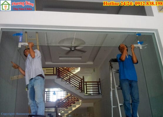 Sửa cửa kính tại phường Lĩnh Nam
