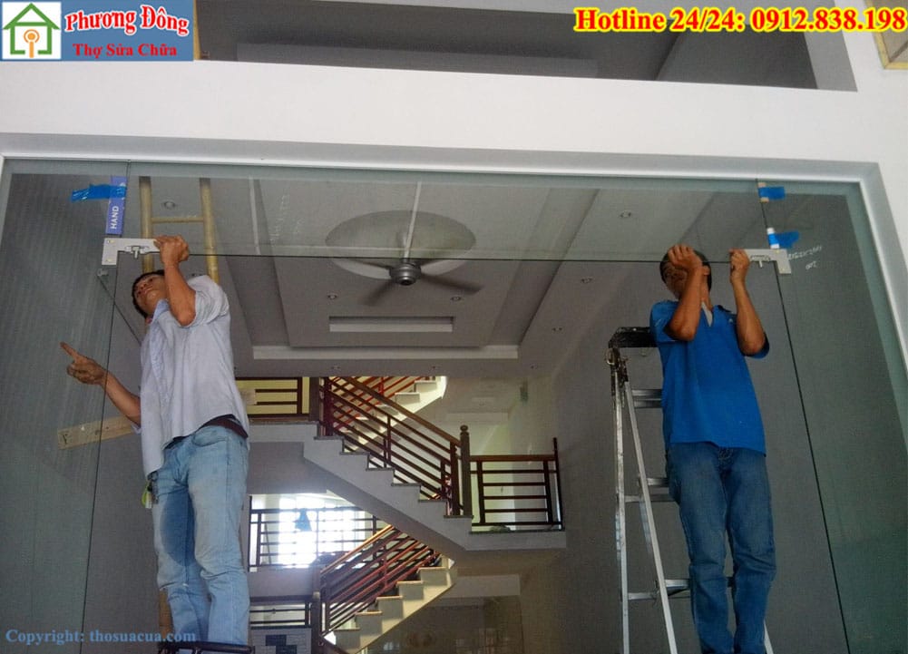 Sửa cửa kính tại phường Lĩnh Nam