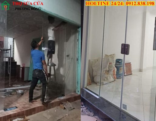 Sửa cửa kính tại phường Linh Xuân