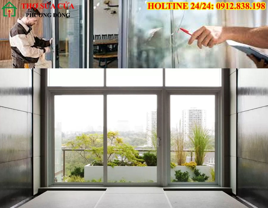 Sửa cửa kính tại phường Nghĩa Phương