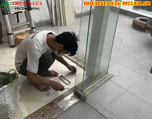 Sửa cửa kính tại phường Phú An