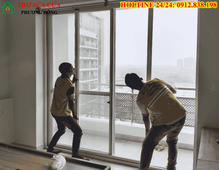 Sửa cửa kính tại phường Phú Lâm