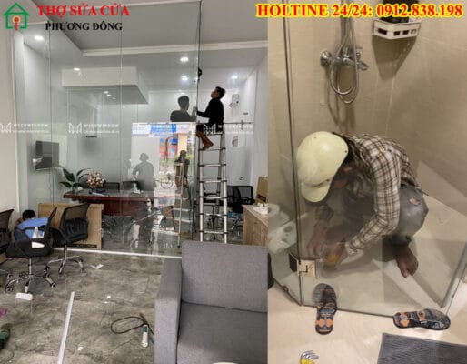 Sửa cửa kính tại phường Phú Mỹ