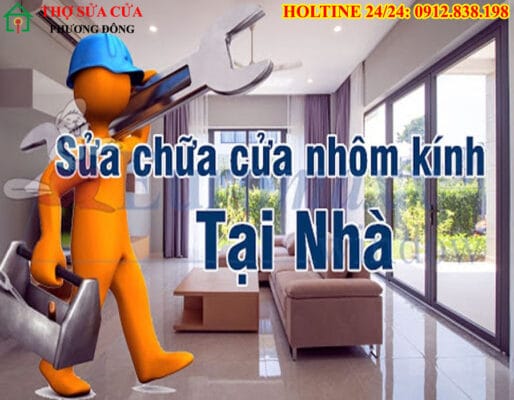 Sửa cửa kính tại phường Tân Đông Hiệp