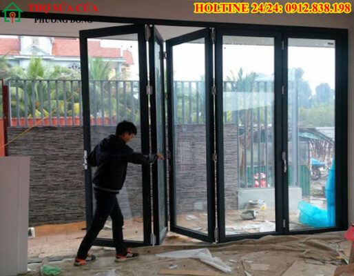 Sửa cửa kính tại phường Thiên Hương