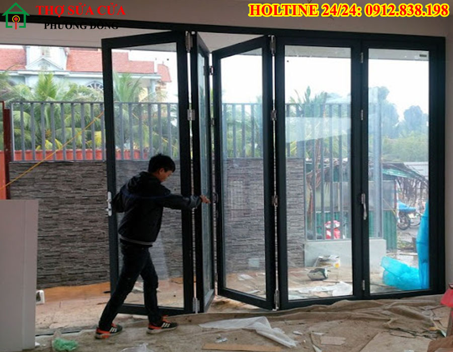 Sửa cửa kính tại phường Thiên Hương