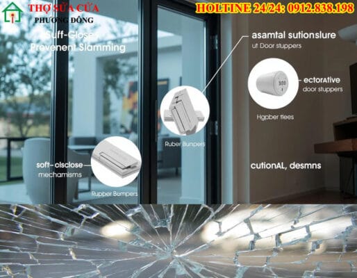 Sửa cửa kính tại phường Thuận Thành