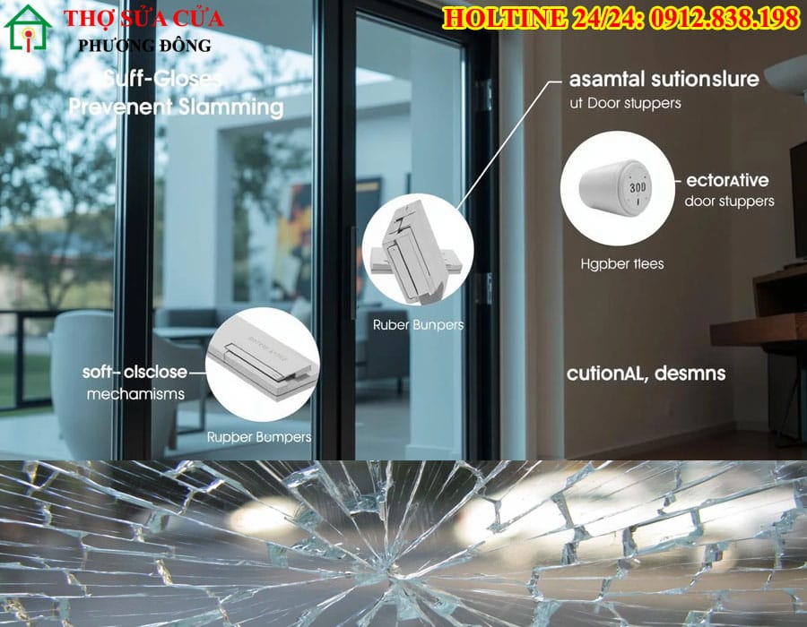 Sửa cửa kính tại phường Thuận Thành