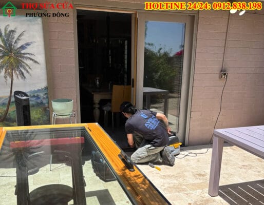 Sửa cửa kính tại phường Tự Lan