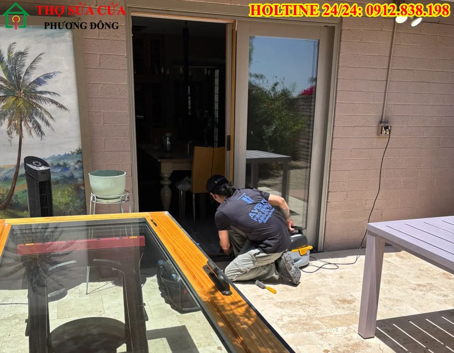 Sửa cửa kính tại phường Tự Lan