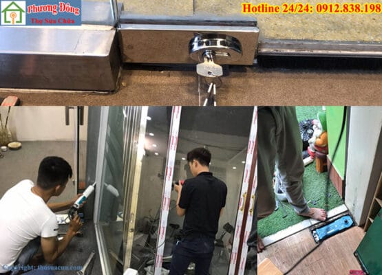 Sửa cửa kính tại phường Vĩnh Hưng