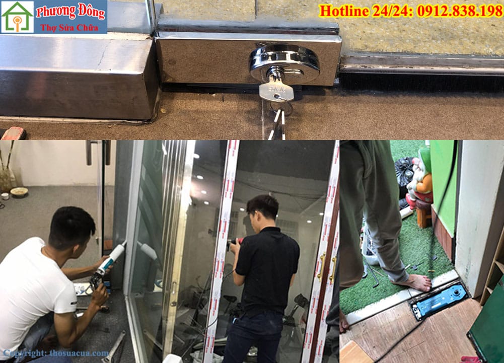 Sửa cửa kính tại phường Vĩnh Hưng