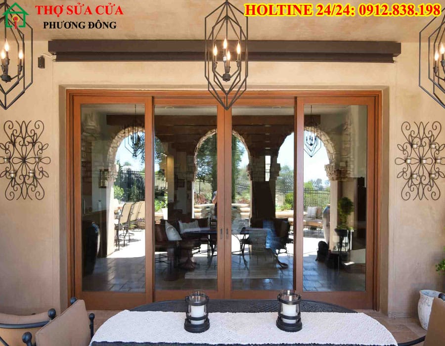 Sửa cửa kính tại phường Vũ Ninh