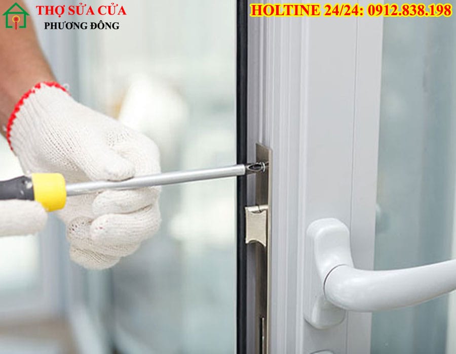 Sửa cửa kính tại phường Vườn Lài