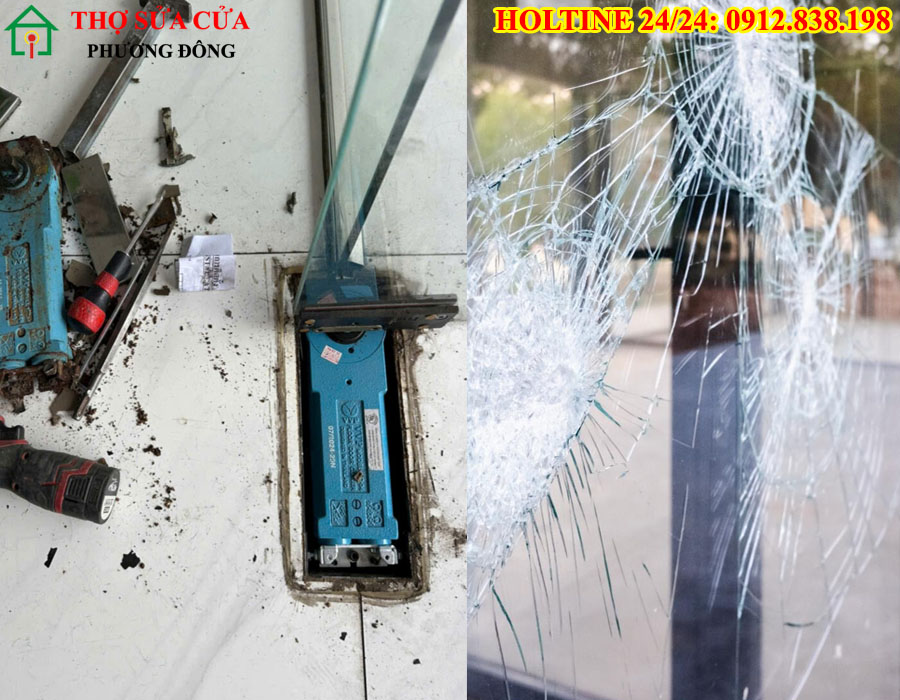 Sửa cửa kính tại phường Xóm Chiếu