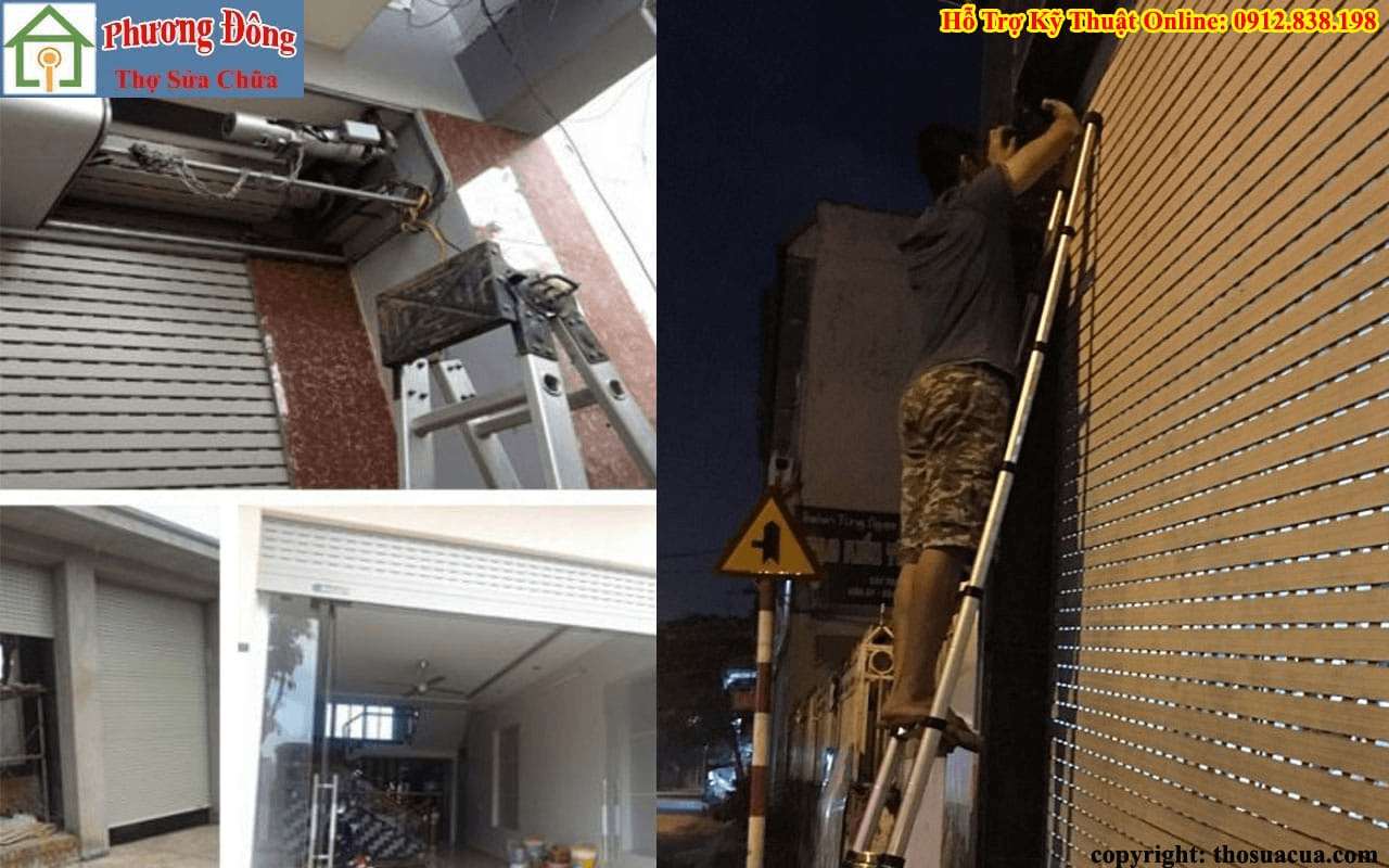 Sửa cửa cuốn tại Phường Lĩnh Nam