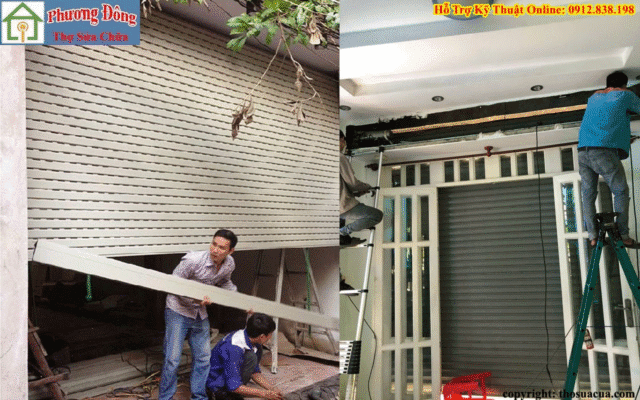 Sửa cửa cuốn phường Đông Ngạc