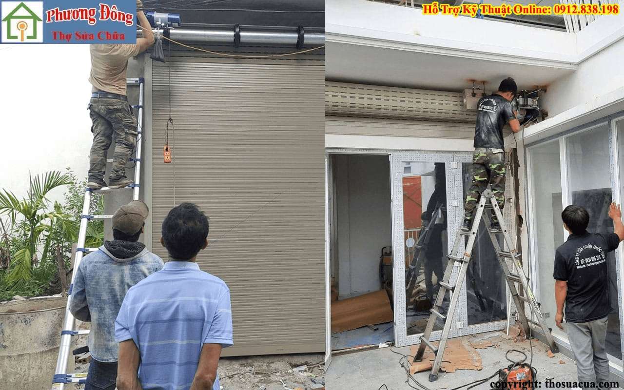 Sửa cửa cuốn tại Phường Thượng Cát