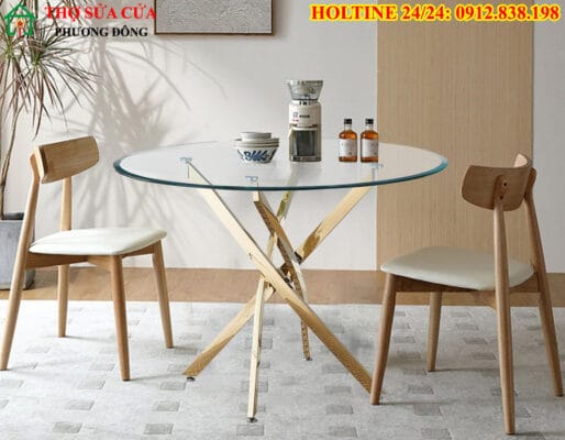 Cắt kính mặt bàn tại phường An Khánh