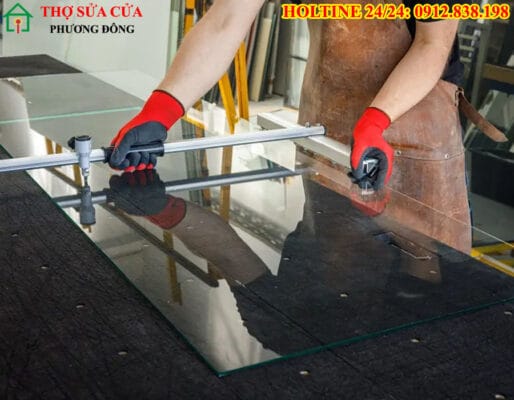 Cắt kính mặt bàn tại phường An Nhơn