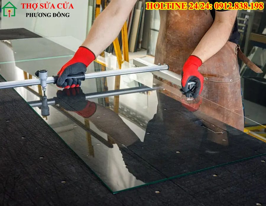 Cắt kính mặt bàn tại phường An Nhơn