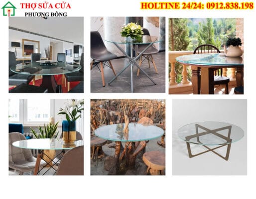 Cắt kính mặt bàn tại phường Bến Cát