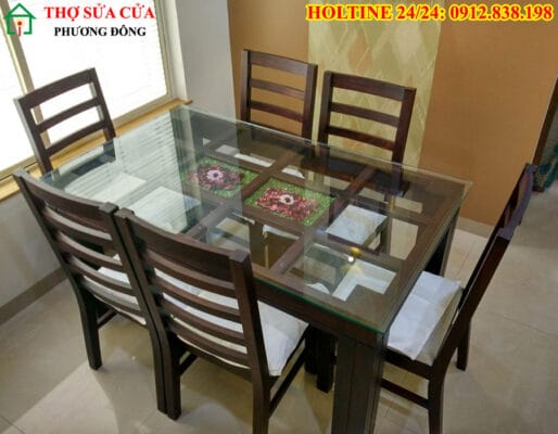 Cắt kính mặt bàn tại phường Bình Cơ