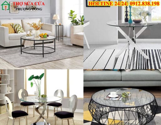 Cắt kính mặt bàn tại phường Bình Tân