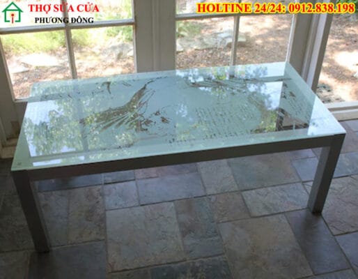 Cắt kính mặt bàn tại phường Bình Tiên