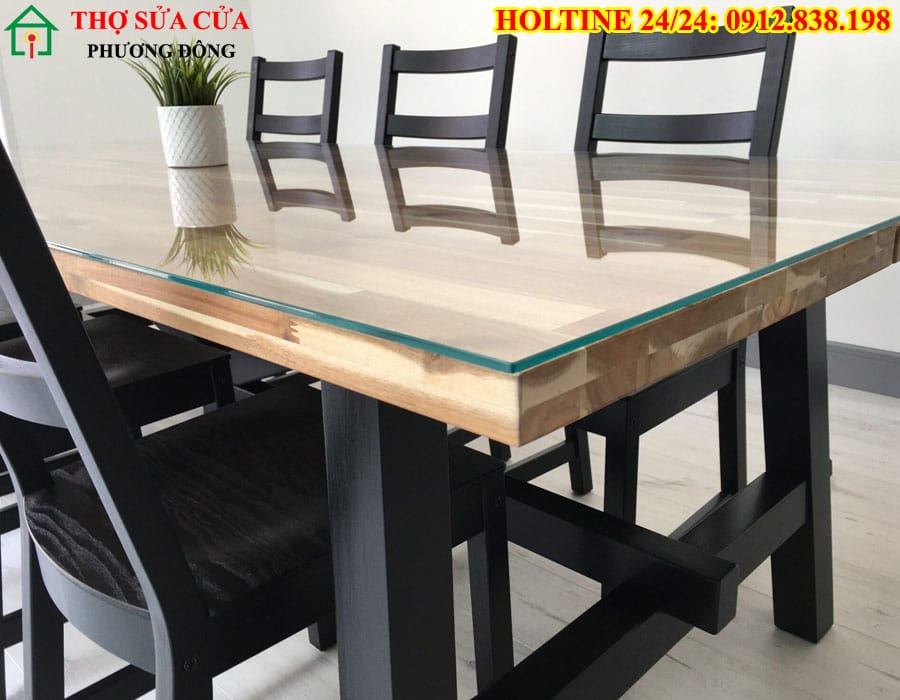 Cắt kính mặt bàn tại phường Cầu Ông Lãnh