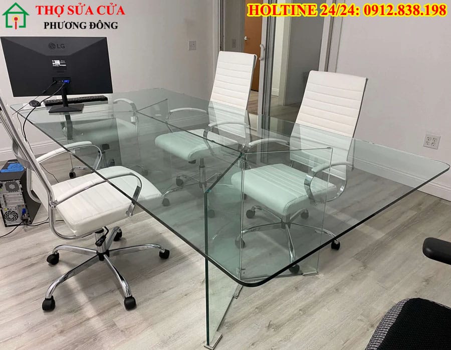 Cắt kính mặt bàn tại phường Đông Hòa