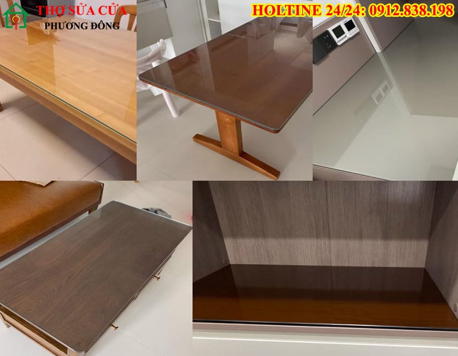 Cắt kính mặt bàn tại phường Đông Hưng Thuận