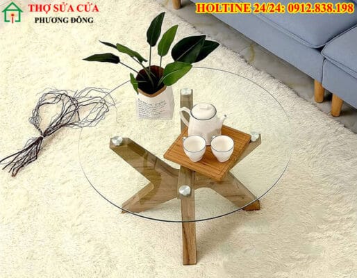 Cắt kính mặt bàn tại phường Gia Định