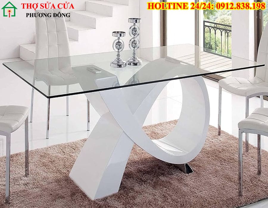 Cắt kính mặt bàn tại phường Khánh Hội