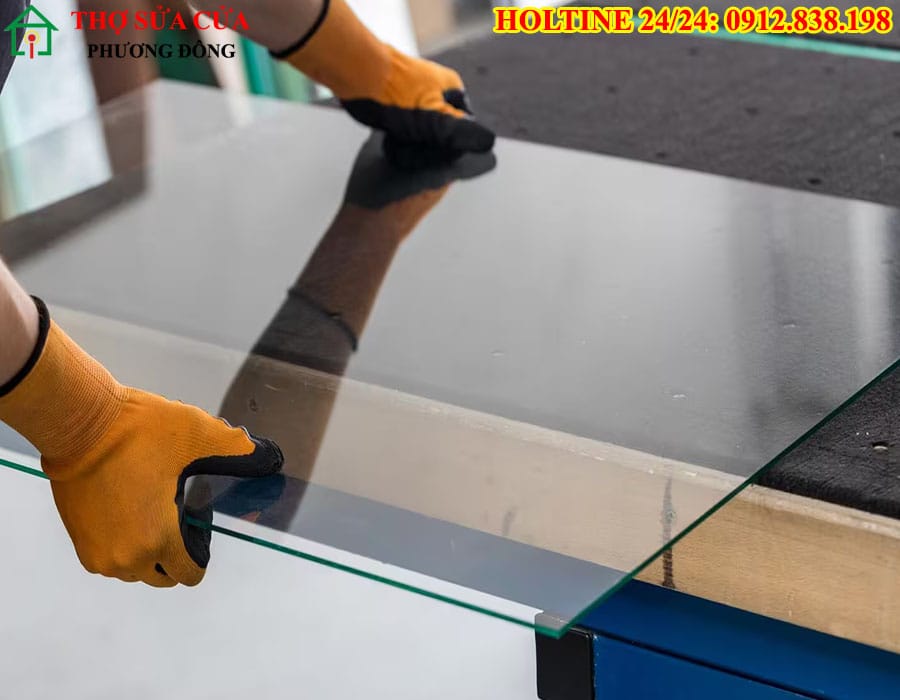 Cắt kính mặt bàn tại phường Kiến Hưng