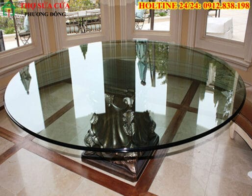 Cắt kính mặt bàn tại phường Linh Xuân