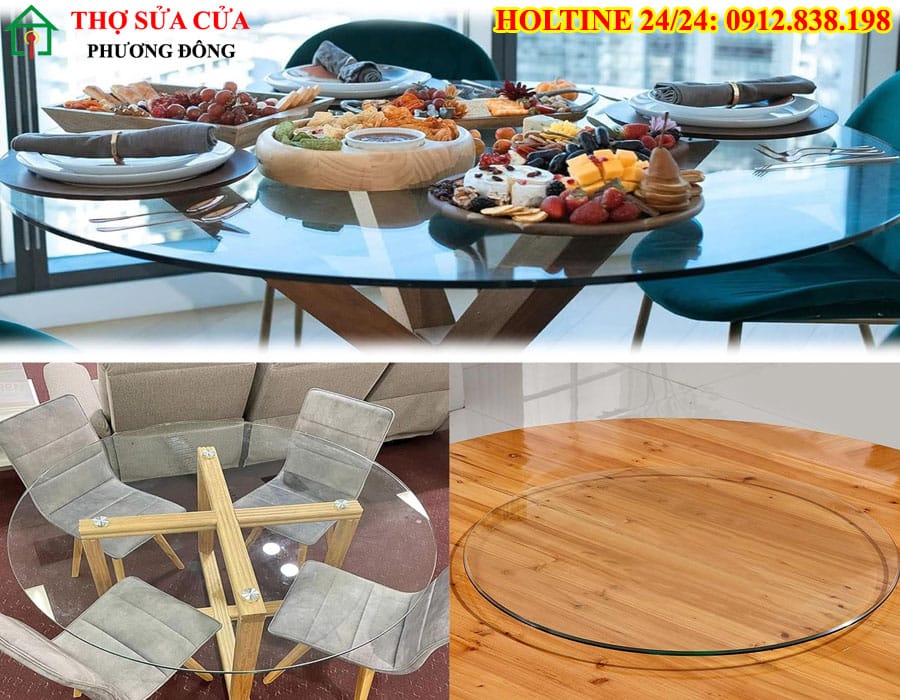 Cắt kính mặt bàn tại phường Long Nguyên