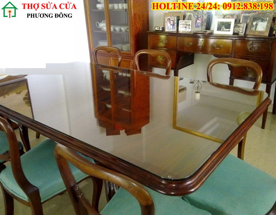 Cắt kính mặt bàn tại phường Ngọc Hà