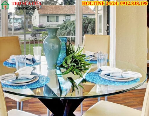 Cắt kính mặt bàn tại phường Phú An