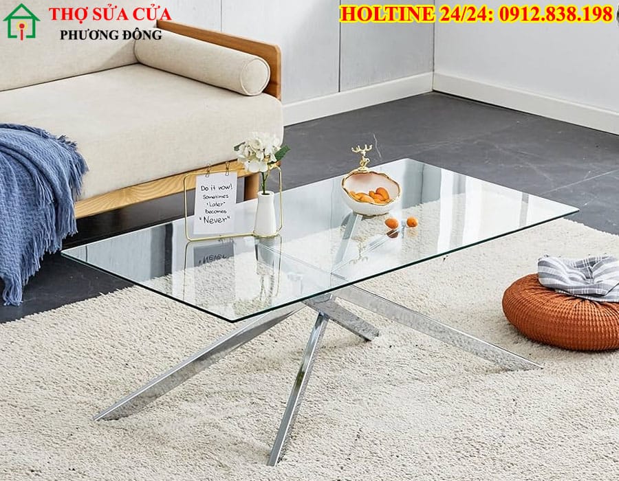 Cắt kính mặt bàn tại phường Phú Định