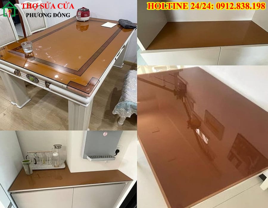 Cắt kính mặt bàn tại phường Phú Thọ