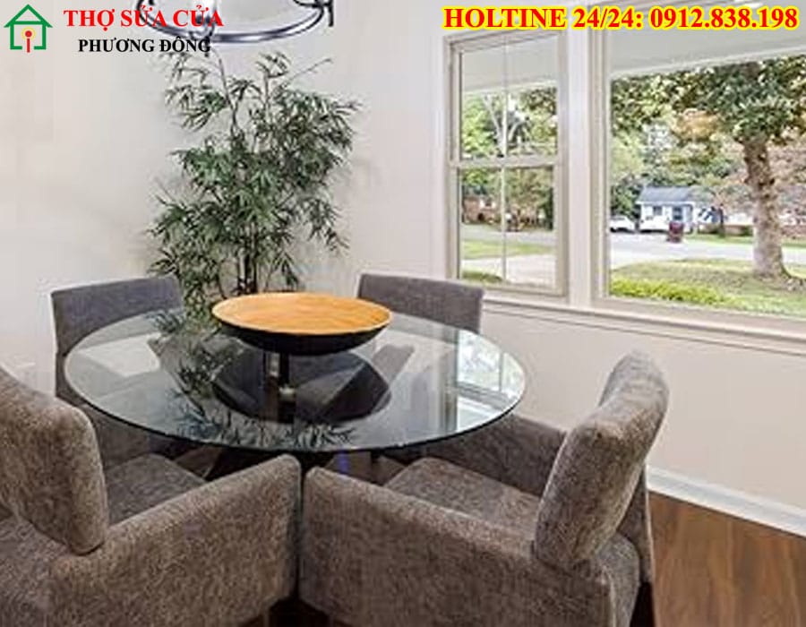 Cắt kính mặt bàn tại phường Thới An chuyên